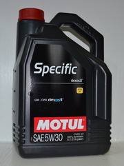 Продам моторное масло Motul Specific Dexos2 5W-30. 5 л